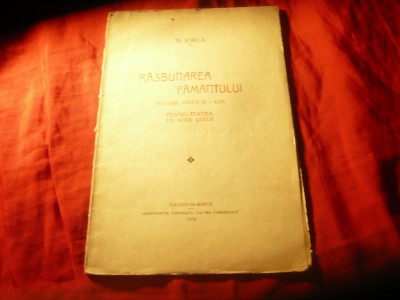 N. Iorga - Rasbunarea Pamantului - Tragedie antica in 3 acte Teatrul aer liber foto