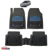 Covorase Auto TeamCar&reg; Tip Tavita Compatibile Ford Focus 2 Hatchback 5 uși (2004&ndash;2011) Blue, Cauciuc