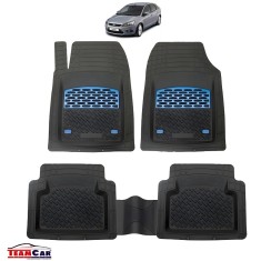 Covorase Auto TeamCar&reg; Tip Tavita Compatibile Ford Focus 2 Hatchback 5 uși (2004&ndash;2011) Blue