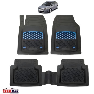 Covorase Auto TeamCar&amp;reg; Tip Tavita Compatibile Ford Focus 2 Hatchback 5 uși (2004&amp;ndash;2011) Blue foto