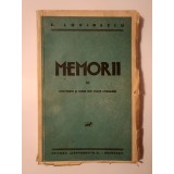 E. Lovinescu (dedicație/ autograf) - Memorii III (Portrete și scene din viața literară)