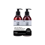 Labor8 Hemp Body Care Set - Gel de dus 380 ml + Balsam de corp 380 ml