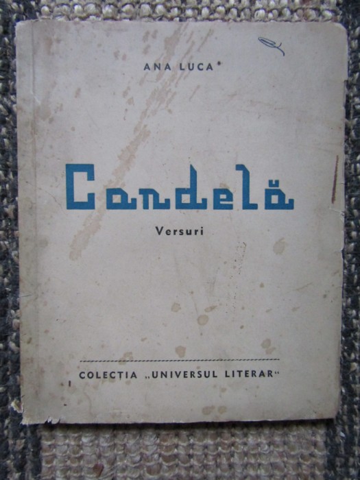 Ana Luca - Candela