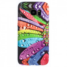 Husa Fashion Samsung Galaxy S7 Edge Rainbow Flower foto