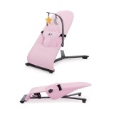 Balansoar pentru bebelusi Kinderkraft Mimi roz, pliabil, 0-9 kg