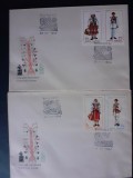 1968 - Costume nationale I - serie LP690 - FDC-uri