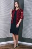 Blaizer macrame Volis BordoMarimea, Yves