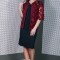 Blaizer macrame Volis Bordo - 46Marimea