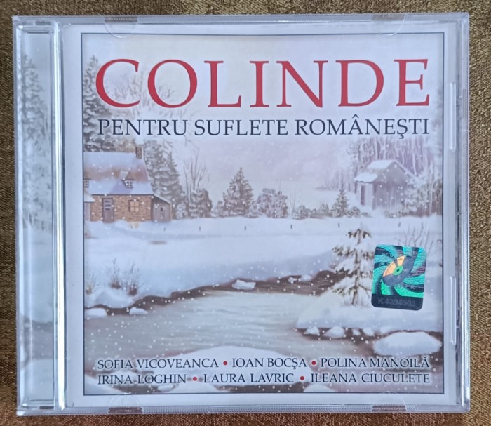 CD cu muzica Romaneasca , Selectii Colinde de Crăciun , populară