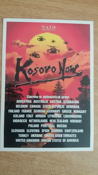 QW28 - Tematica militara - Misiune NATO in Kosovo