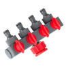 CONECTOR DISTRIBUITOR CU 4 ROBINETI 1&quot; - 3/4&quot; / BLISTER