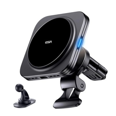 Suport Grila Ventilatie pentru Telefon MagSafe Qi2 (2B51801) - ESR CryoBoost HaloLock - Black foto