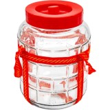 Borcan sticla cu capac de plastic cu supapa Tragar 5L CNN50637
