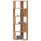 Gossi biblioteca 5 nivel stejar artizanal 50x50x179 cm lemn prelucrat