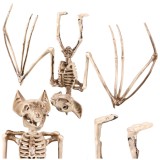 Schelet de liliac Halloween suspendabil 30 cm, decor realist Glimz