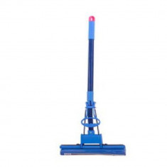 Mop Simplu din PVA Zorex Pro, Coada Metalica 1.2 m, Albastru, Mopuri Simple, Mop din PVA cu Coada Telescopica, Mopuri pentru Casa, Mopuri pentru Menaj