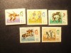 Serie Ungaria 1969 - Sport - Pentatlon , 5 valori, Nestampilat