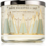 Bath &amp; Body Works White Eucalyptus &amp; Sage lum&acirc;nare parfumată 411 g