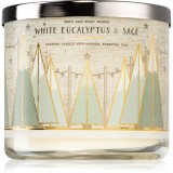 Bath &amp; Body Works White Eucalyptus &amp; Sage lum&acirc;nare parfumată 411 g