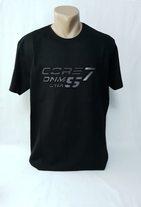 Tricou negru batal core7 - 4XL