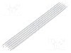 Banda FFC, {{Numar miezuri}} pini, lungime 101,6mm, seria Flexstrip, TE Connectivity - 1-1447188-1
