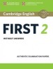 Cambridge English First 2 Student&#039;s Book Without Answers: Authentic Examination Papers