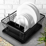 Suport metal pentru uscat vase 36x30x14,5cm Handy KitchenServ
