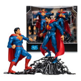 DC Multiverse Multipack Set Figurine articulate Superman vs Superman of Earth-3 (Gold Label) 18 cm, Mcfarlane Toys