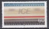 Germania 1991 - Trenul &bdquo;Intercity Express&rdquo;., MNH, Nestampilat