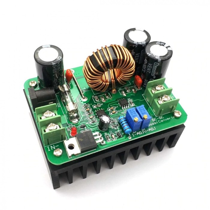 DC-DC converter step-up, IN: 10-60V, OUT: 12-80V ( 600W ) ( 10A ) (DC997)