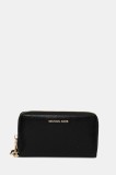 MICHAEL Michael Kors portofel de piele femei, culoarea negru, 32F6GM9E3L