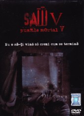 DVD Film horror: Saw V ( original, stare foarte buna, subtitrare romana )