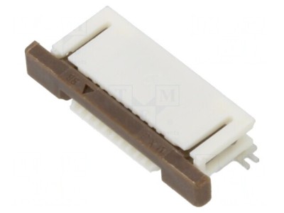 Conector FFC/FPC Orizontal 10P ZIF foto