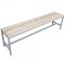 BANCUTA VESTIAR SIMPLA L1500, 1500x300x400 mm (LxlxH), ECO+