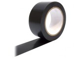 Bandă de Marcare Neagră Autoadezivă 33m x 50mm