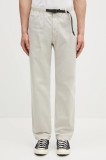 Gramicci pantaloni de bumbac Gramicci Pant culoarea gri, G102.OGT