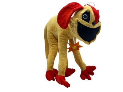 Jucarie de plus Smiling Critters Dogday portocaliu foto