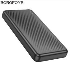 POWER BANK Borofone BJ56, 10000mAh, 22.5W, 2 x USB; 1 x USB Type-C, 1 x Micro USB, total 2A, negru, 6941991111808 (timbru verde 0.98 lei) foto