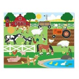 Colectia de abtibilduri reutilizabile Habitate Melissa and Doug