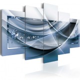 Cumpara ieftin Tablou - Blue Rays 100x50 cm