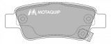 MOTAQUIP LVXL1399 set placute frana,frana disc