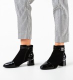 Cumpara ieftin Botine dama Crouch Negre 2
