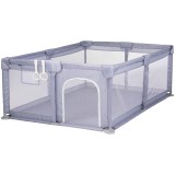 Tarc de joaca Chipolino Lotus 180x120 cm grey