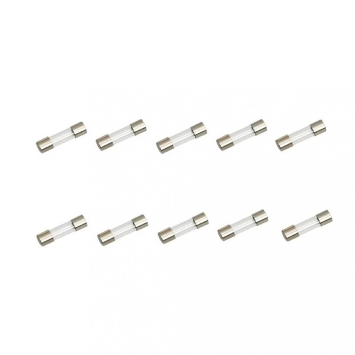 Set 10 sigurante temporizate 6,3A-T 5X20mm