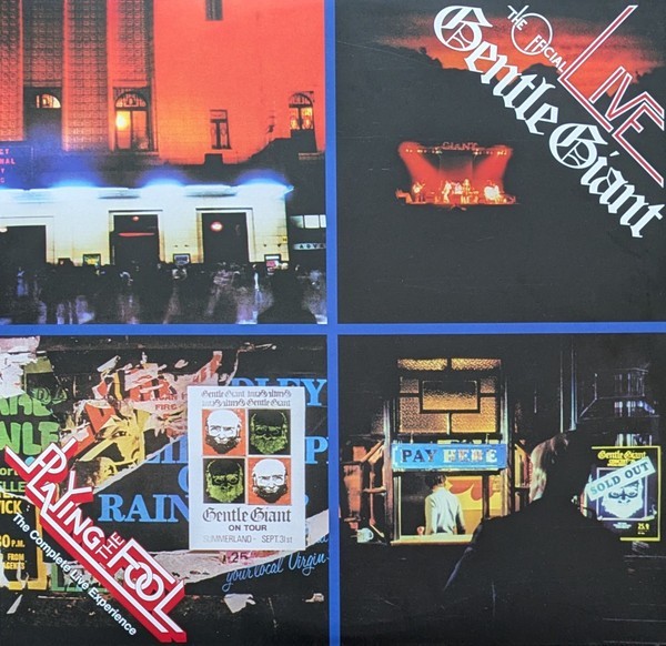 Gentle Giant Playing The Fool The Complete Live Experience LP reissueremaster (3vinyl)