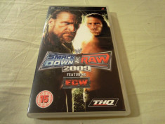 Joc Smackdown vs Raw 2009, PSP, original, alte sute de titluri foto