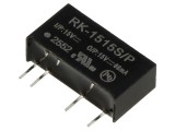 Convertor DC/DC RECOM RK-1515S/P 1W 13,5-16,5V Intrare 15V 66mA Ieşire