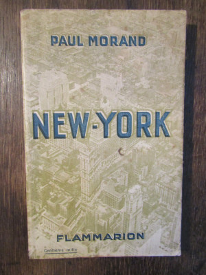 NEW-YORK-PAUL MORAND foto