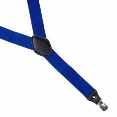Bretele medii elastice albastre Borges foto