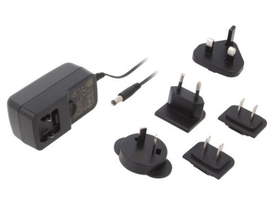 Alimentator 12VDC 1,5A 18W Mufă 5,5/2,1 foto